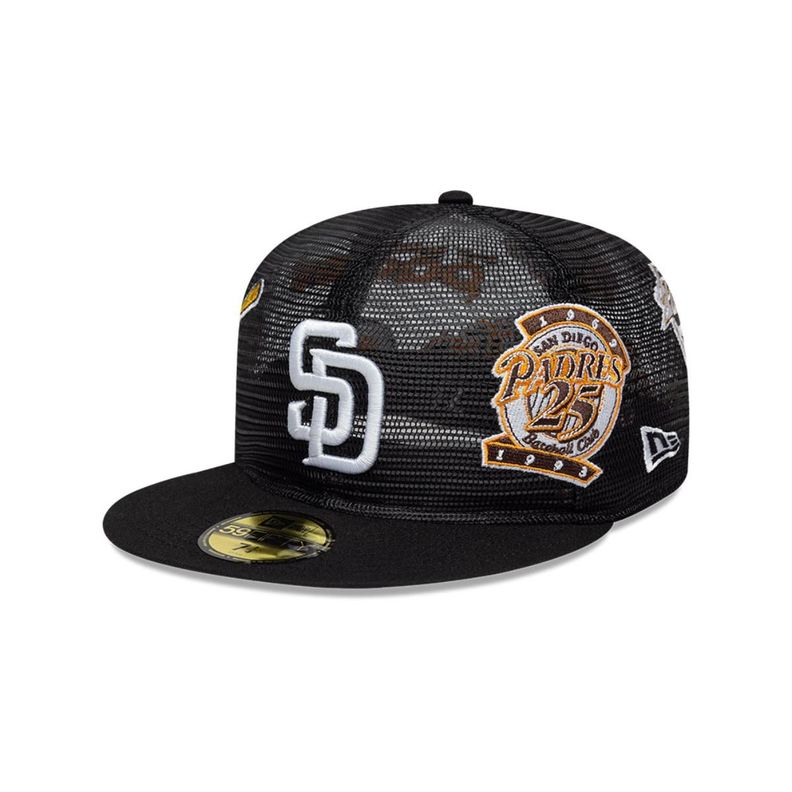 Gorra 59Fifty San Diego Padres Aop Mesh Black - 60667367