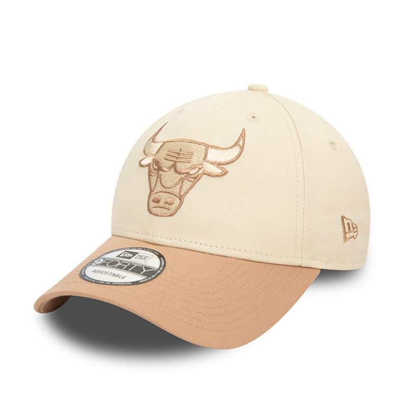 Gorra 9Forty Chicago Bulls NBA Color Block Light Beige - 60565368-0