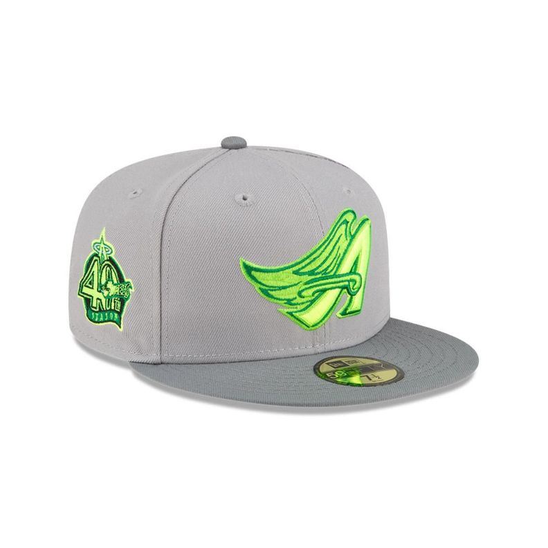 Gorra 59Fifty Anaheim Angels MLB Drop Grey - 70710342 Gris 7