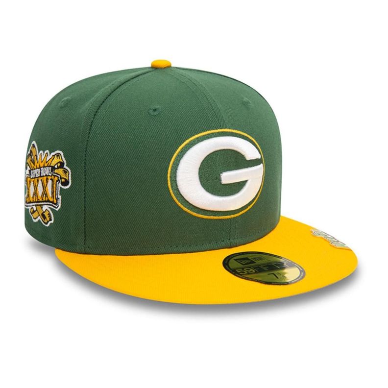 Gorra 59Fifty Green Bay Packers NFL Pin Pack Dark Green - 60565546