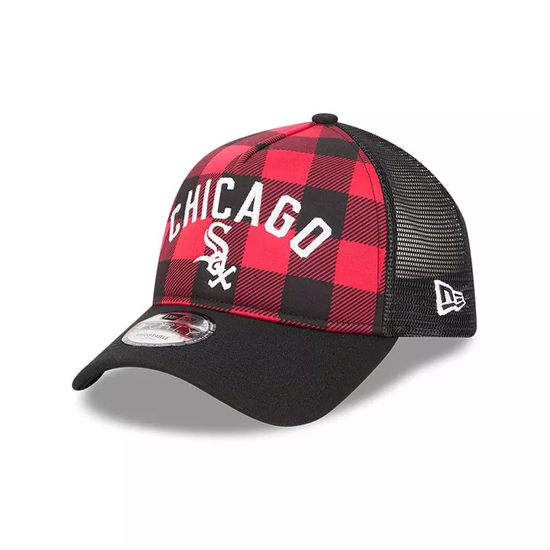Gorra New Era 9Forty Chicago White Sox Novelty Check Negro - 60841988