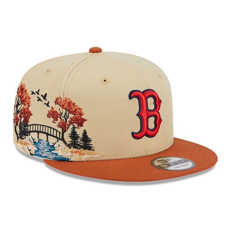 Gorra 9Fifty  MLB Boston Red Sox Fall Landscape Light Beige - 60598214-0