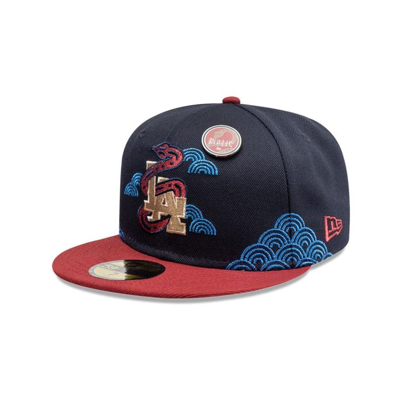 Gorra 59Fifty Los Angeles Dodgers MLB Lunar New Year Navy - 60670009