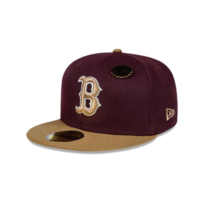 Gorra 59Fifty Boston Red Sox MLB Beer Pack Wine - 13958455-1