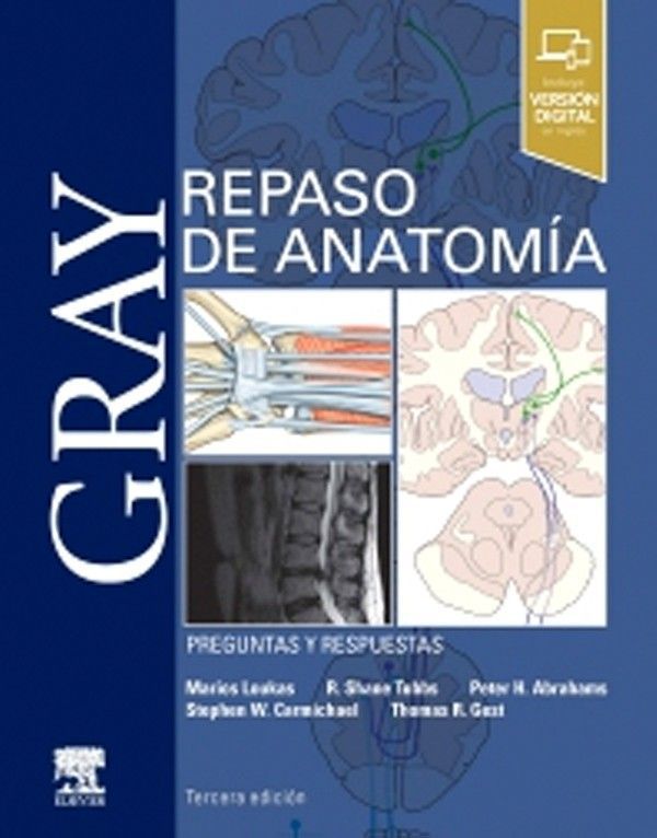 Libro Gray Repaso De Anatomia. Preguntas Y Respuestas 3Ed-0