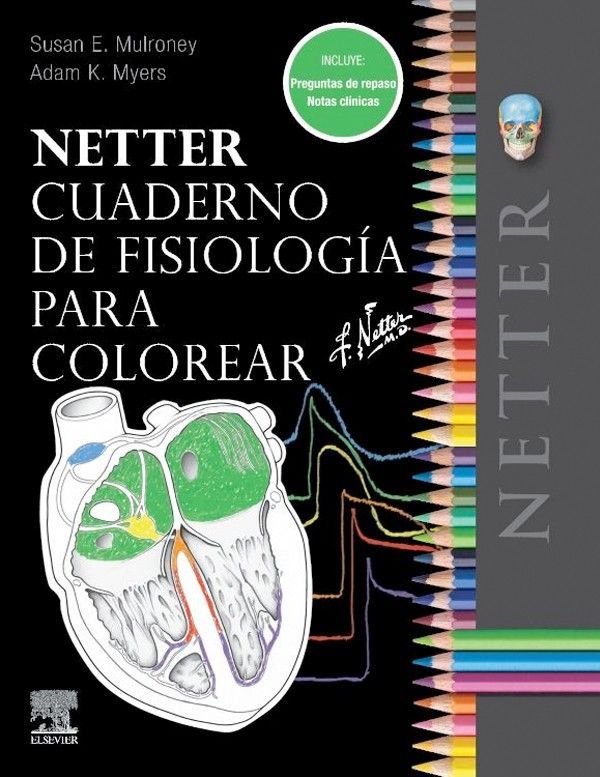 Libro Netter. Cuaderno De Fisiología Para Colorear