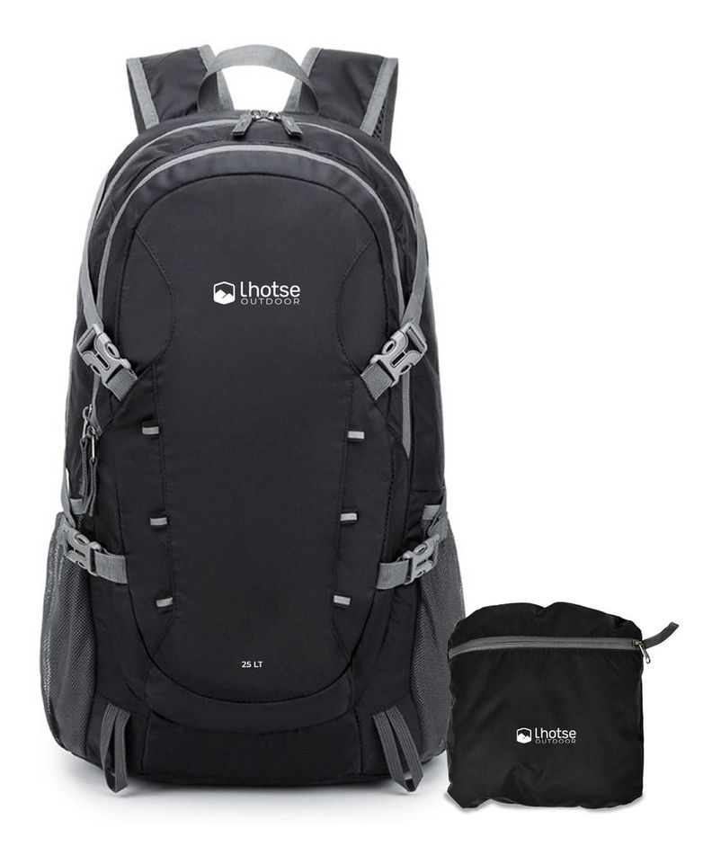 Mochila Outdoor Lhotse Plegable 25Lt Negra-0