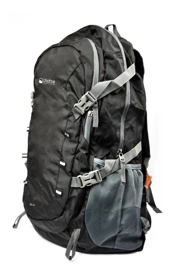Mochila Outdoor Lhotse Plegable 25Lt Negra-1
