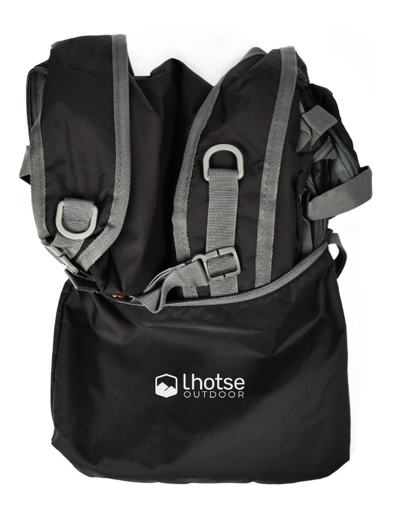 Mochila Outdoor Lhotse Plegable 25Lt Negra-4