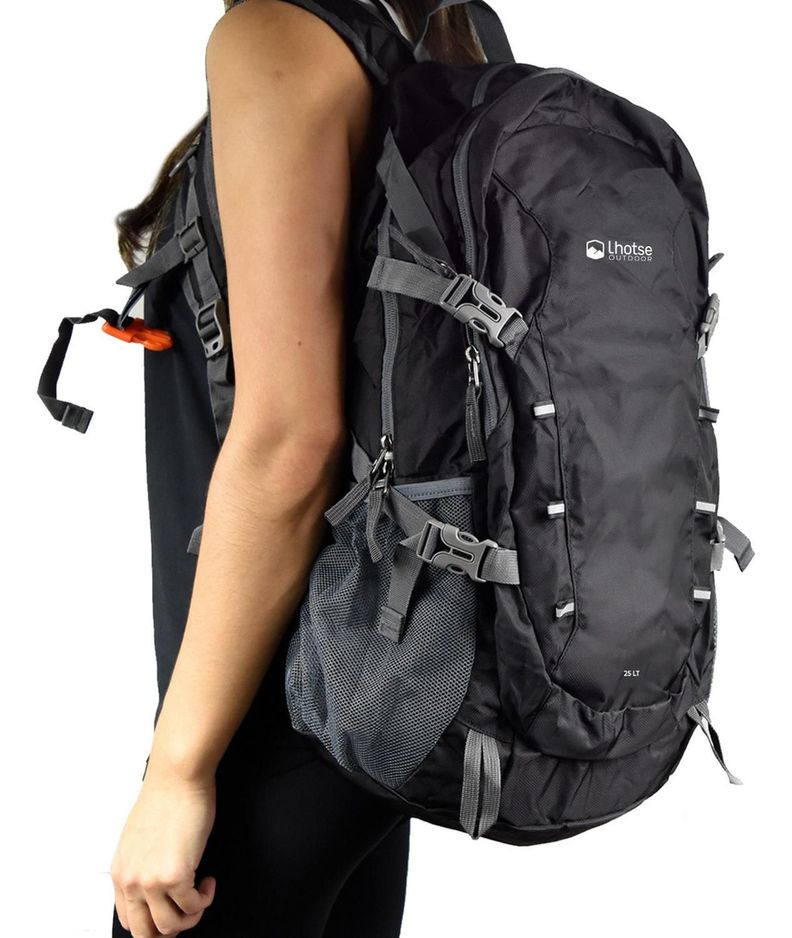 Mochila Outdoor Lhotse Plegable 25Lt Negra-6