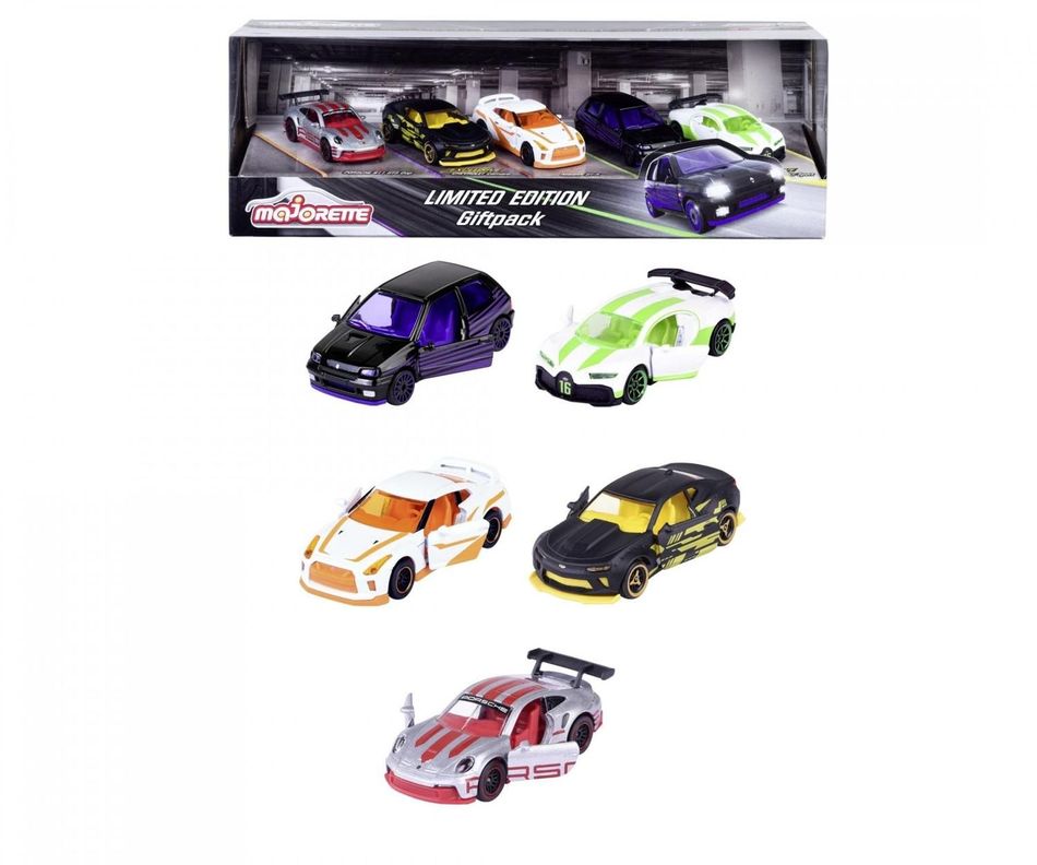 Set 5 Autos Limited Edition Majorette Surtido