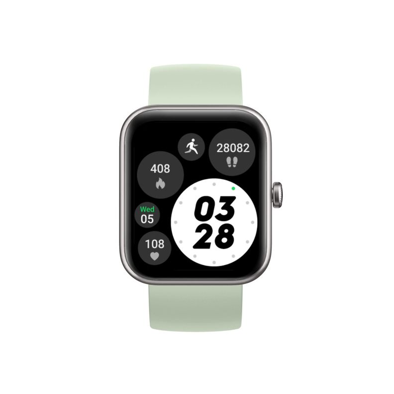 Pack 2 Smartwatch Live mini 206 Black+Light Green Lhotse-4