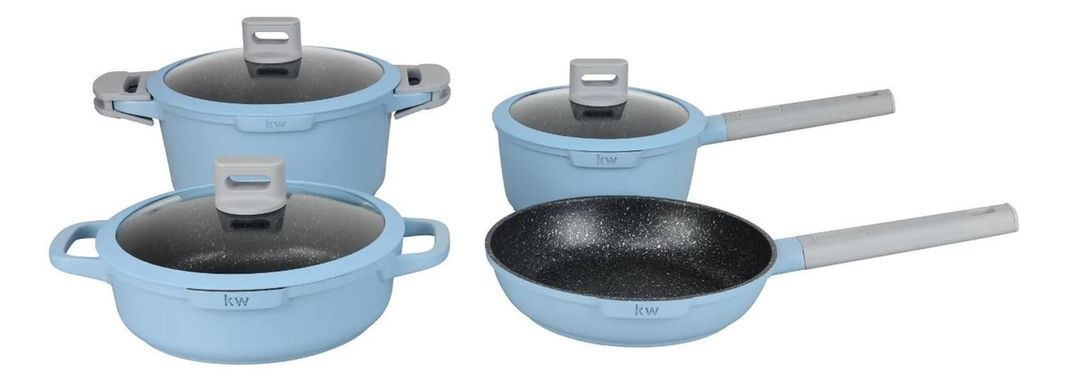 Batería De Cocina 9 Piezas Chelsea Kitchenware-0
