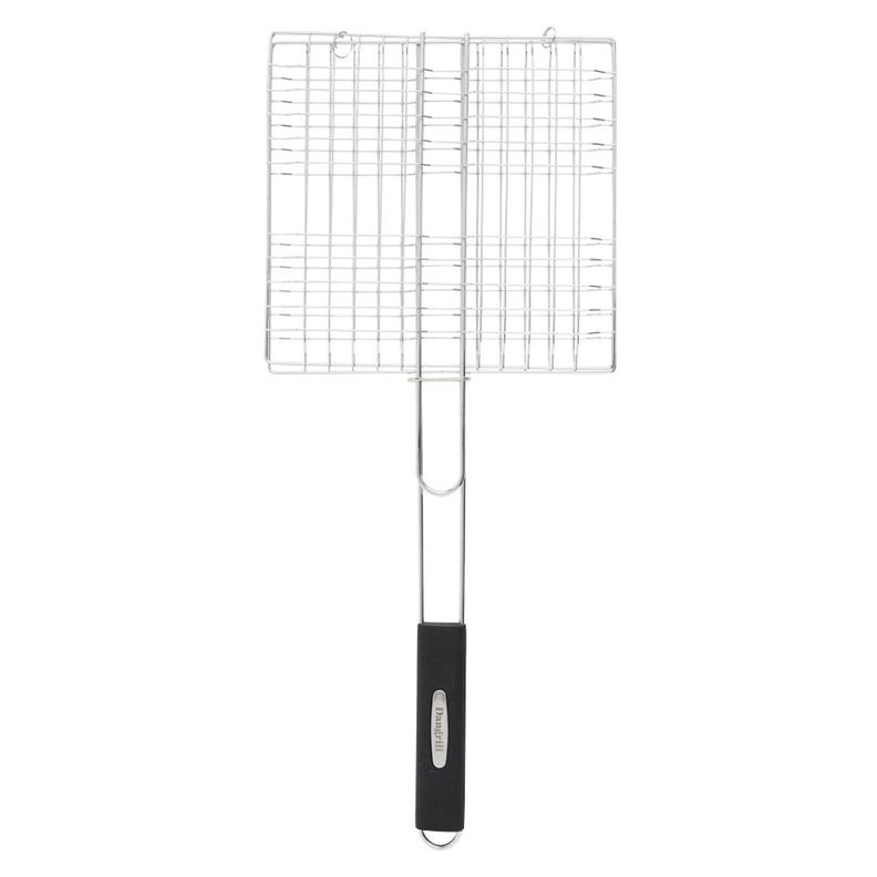 Rejilla Para Asar 25x24 Cm Acero inoxidable Dangrill Gris