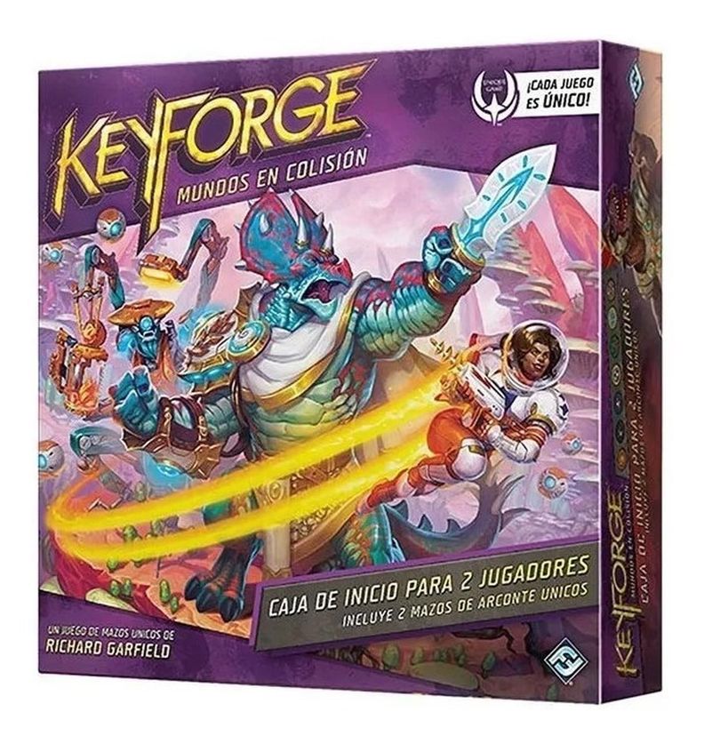 Mundos En Colisión Caja De Inicio Para 2 Jugadores Keyforge-0