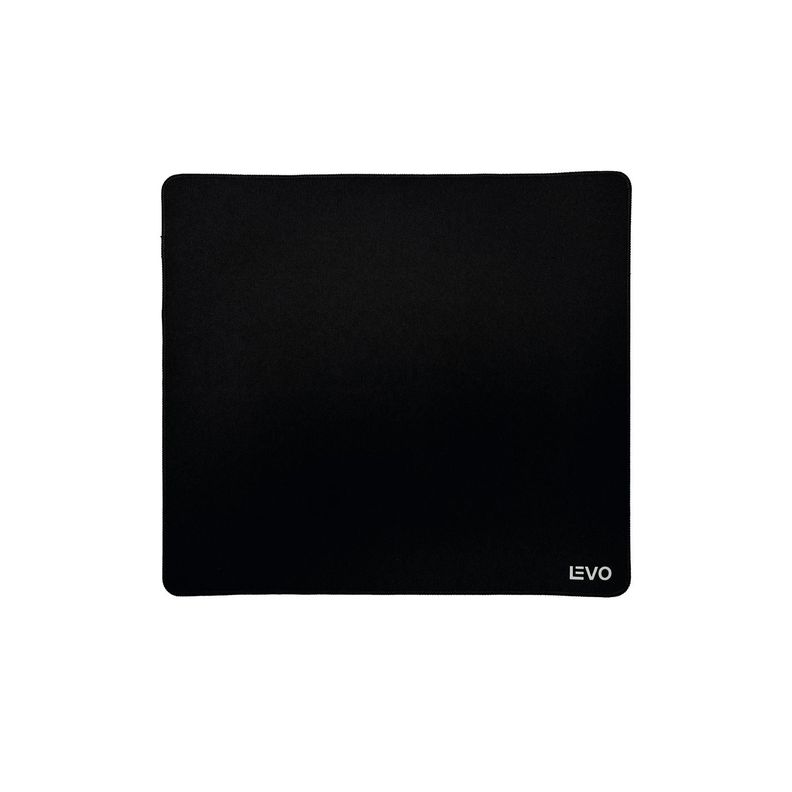 Mousepad Battlemat L 45x40 cm Antideslizante Negro LEVO