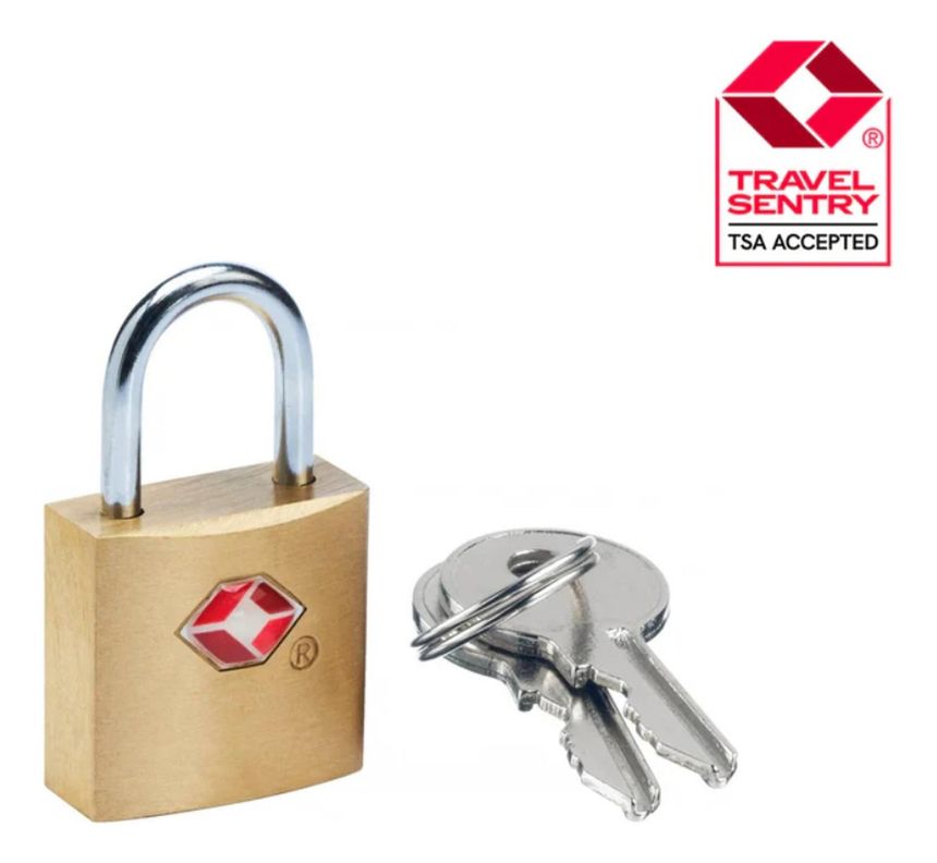 Candado Tsa Bronce Con Llave-1
