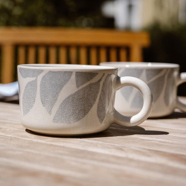 Set 2 Tazas Cerámica 420 ml Palermo Simplit-5
