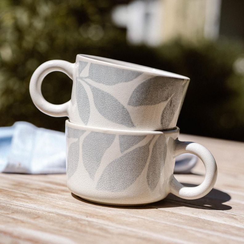 Set 2 Tazas Cerámica 420 ml Palermo Simplit-2