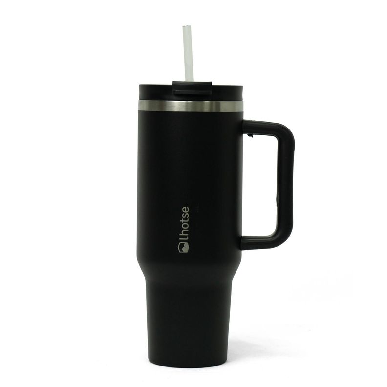 Vaso Termico Tumbler 1180ml Acero Inoxidable con Tapa Lhotse Negro