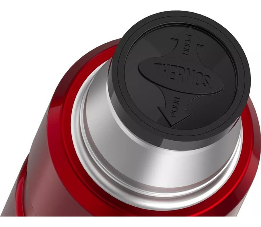Termo Líquidos King Acero Inox Rojo 470ml Thermos-1