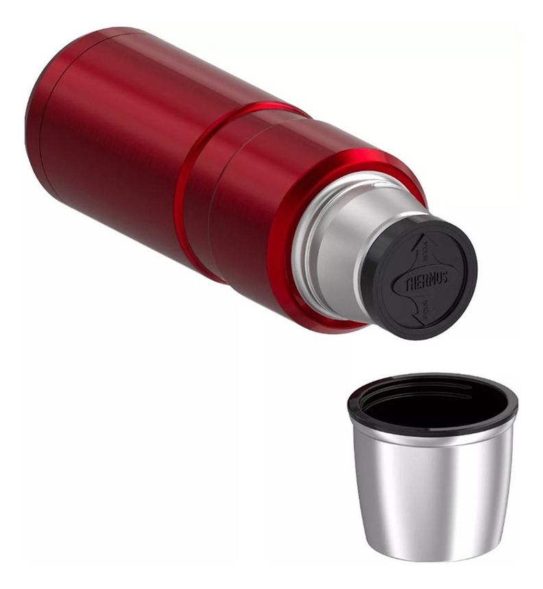 Termo Líquidos King Acero Inox Rojo 470ml Thermos-2