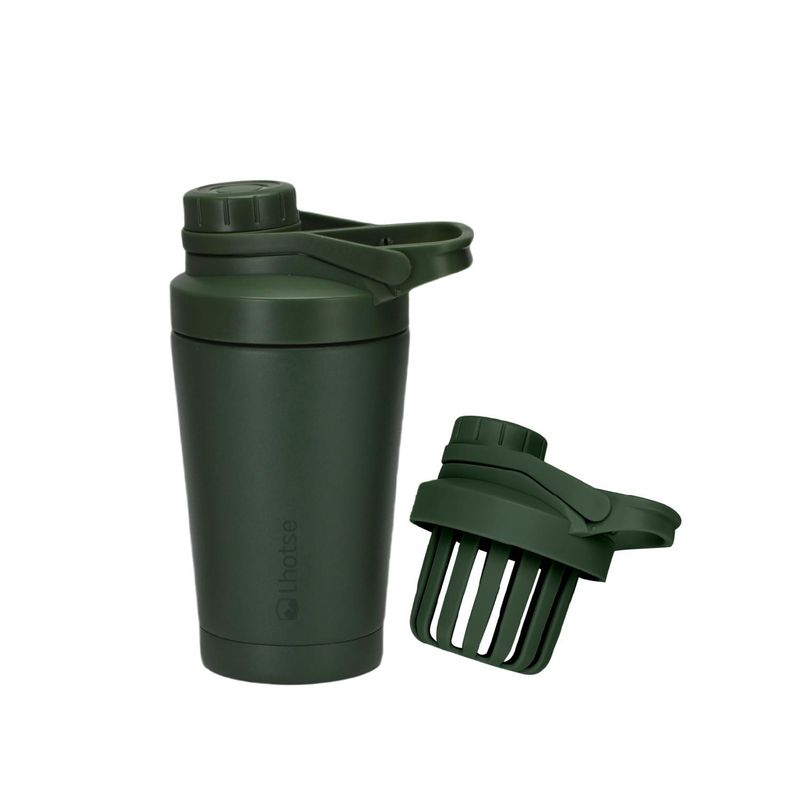 Shaker Vaso Proteina Acero Inoxidable NutriCore 500ml Lhotse