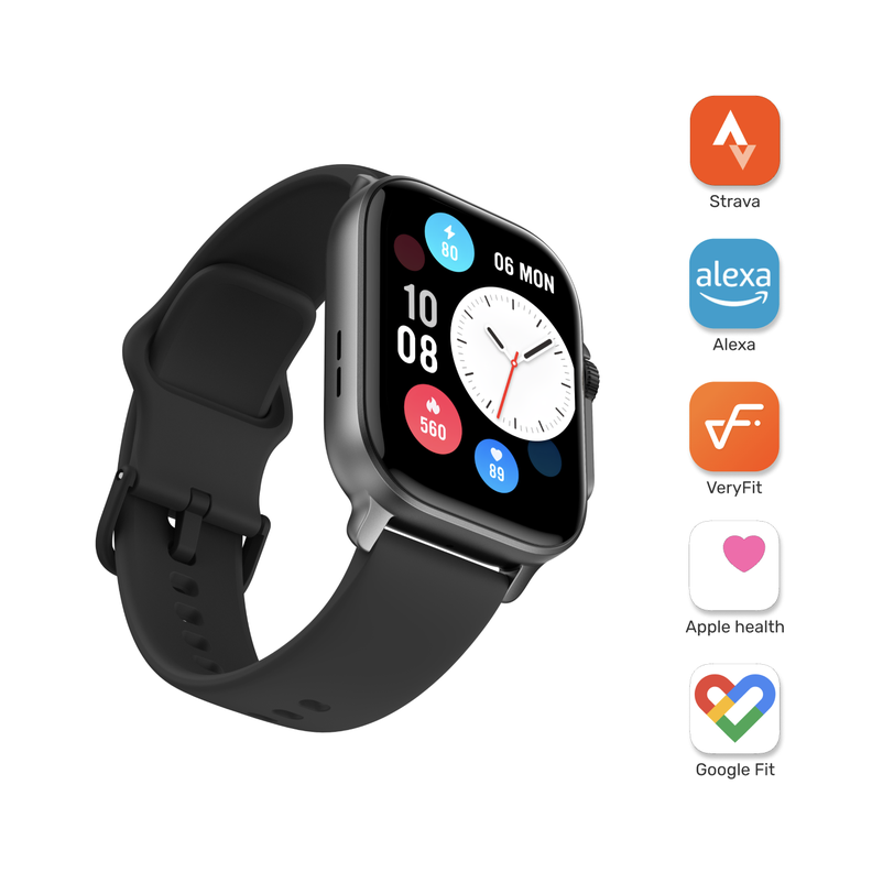Pack Smartwatch Connect S03 + Audífono RM7 Blanco Lhotse-1