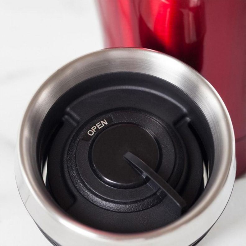 Termo Mug Acero Inox Rojo 470ml Thermos-2