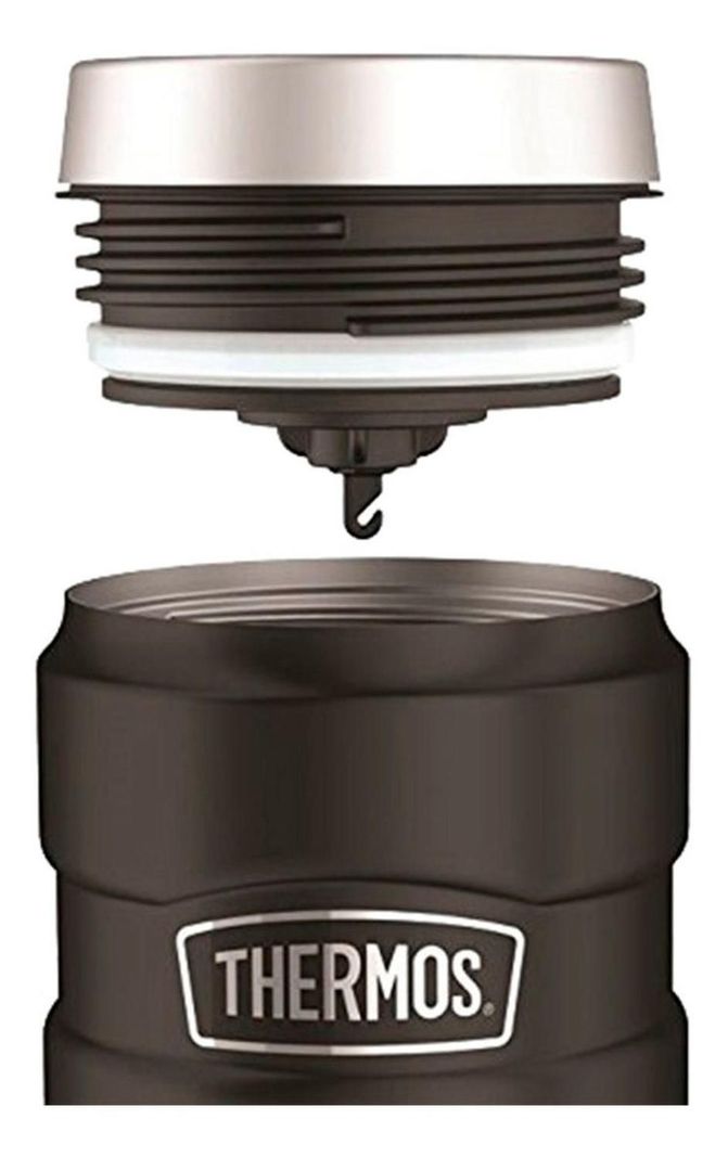 Termo Mug Acero Inox Negro 470ml Thermos-1