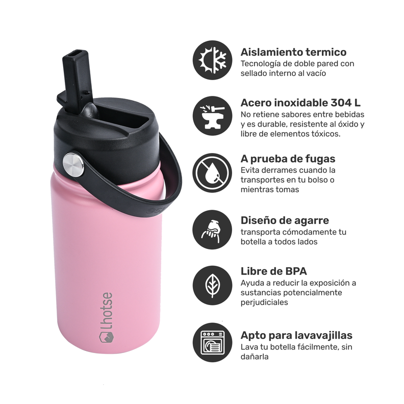 Botella Térmica Niño Insulada Lhotse Hydro 360ml-1