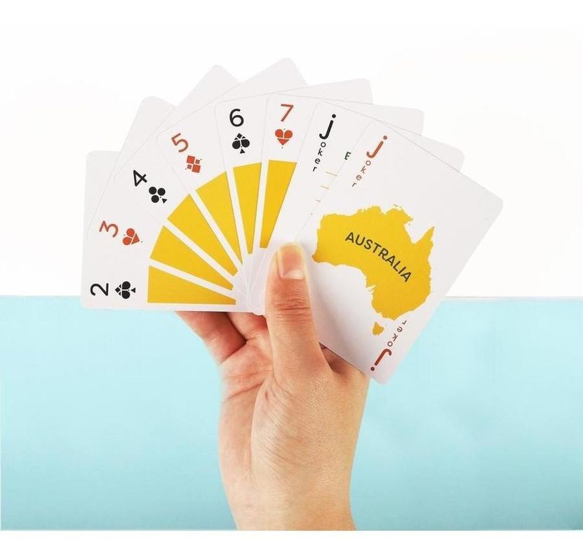 Aussie Slang WT Jugando A Las Cartas Lingo-6