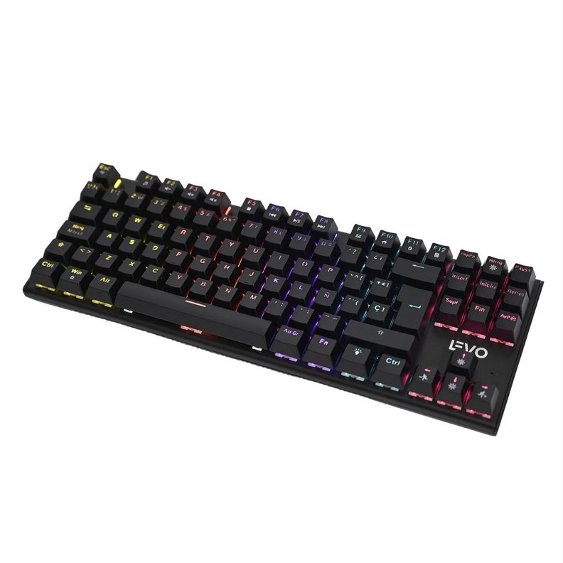 Teclado Gamer NovaBlade Red Switch Mecánico Levo-0