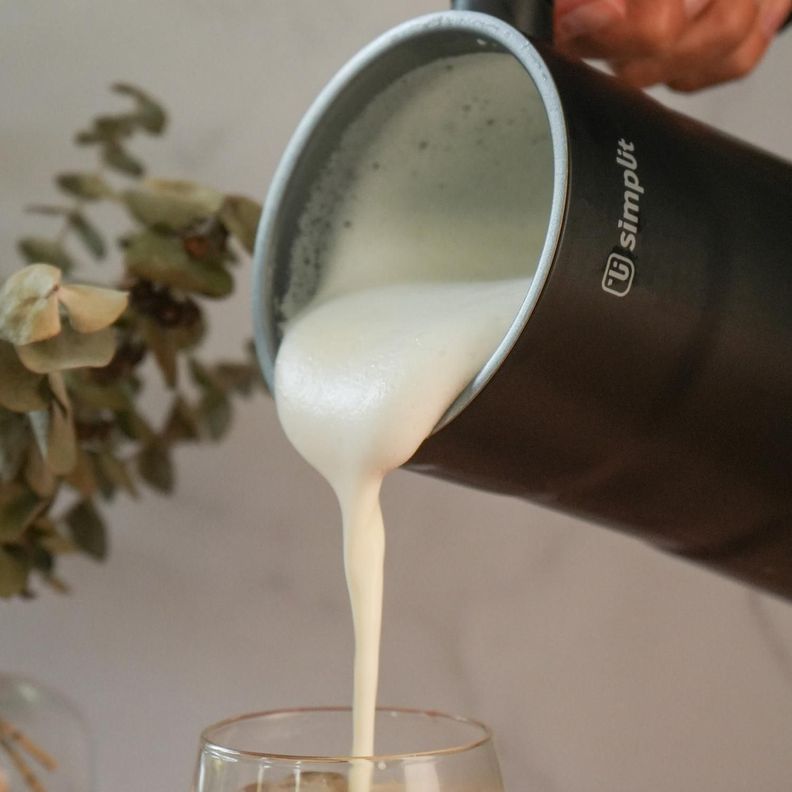 Espumador de Leche 4 en 1 Negro Simplit-1
