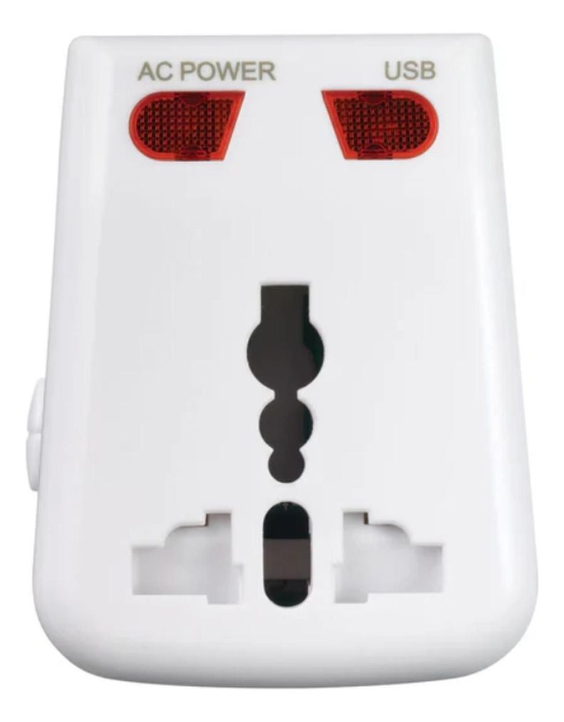 Adaptador De Corriente Universal + 1 Puerto Usb-1