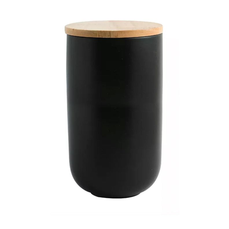 Contenedor de Ceramica Hermetico Tapa Madera L Simplit