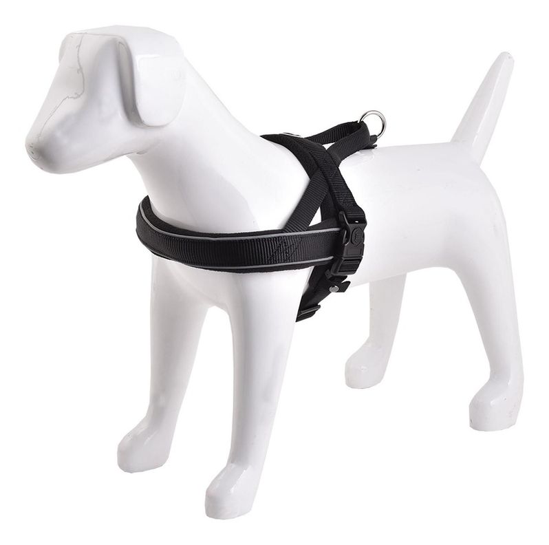 Arnés Noruego Acolchado Talla Xl Negro Perro Mascan-1