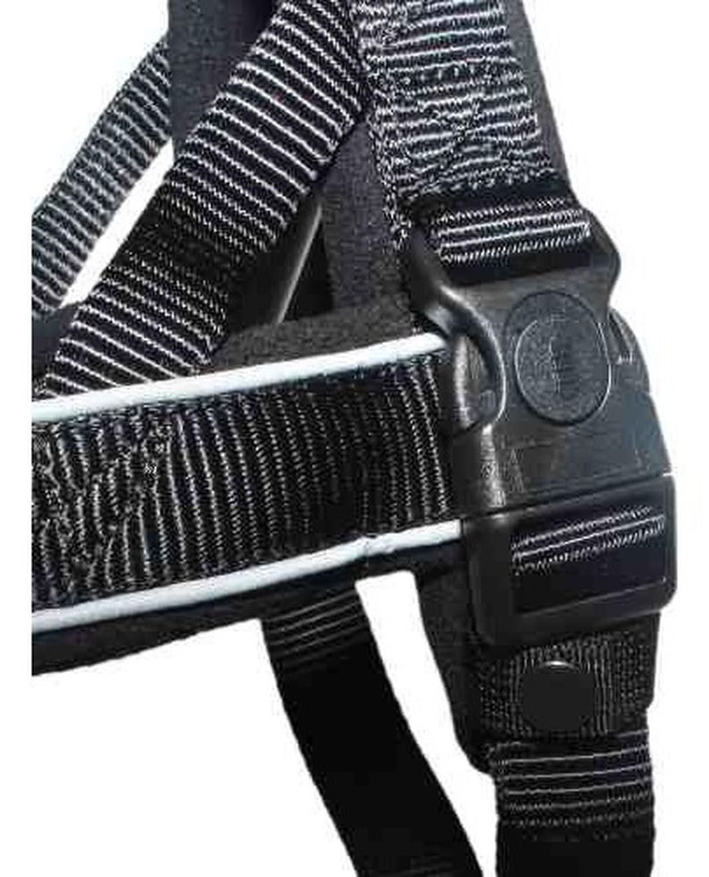 Arnés Noruego Acolchado Talla Xl Negro Perro Mascan-5