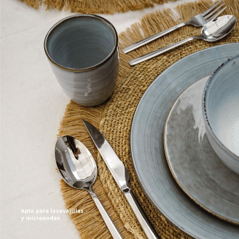 Set 8 Vasos Cerámica 270 ml Amalfi Simplit-3