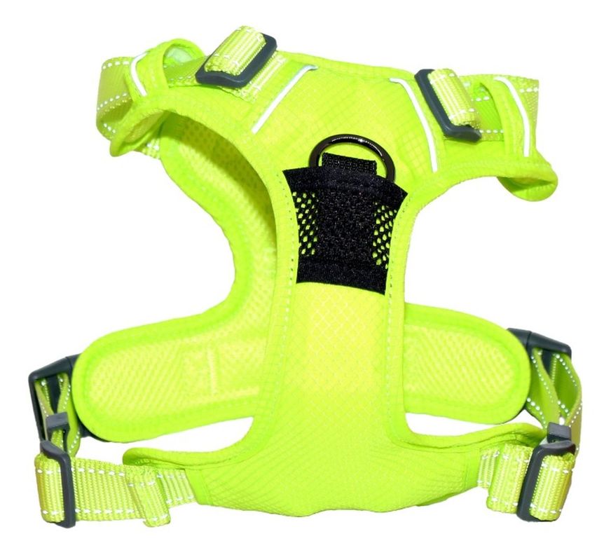 Arnés Deportivo De Control M Verde Perro Mascan-0