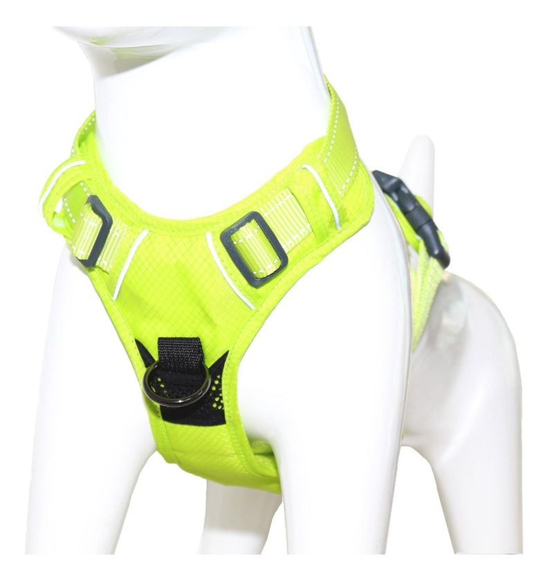 Arnés Deportivo De Control M Verde Perro Mascan-2