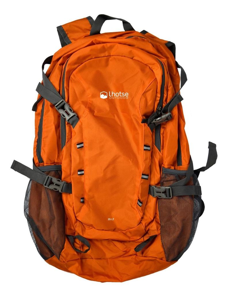 Mochila Outdoor Lhotse Plegable 25Lt Naranja-4