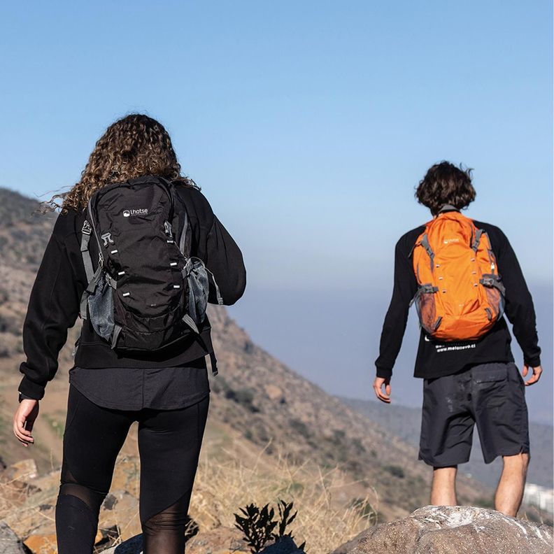 Mochila Outdoor Lhotse Plegable 25Lt Naranja-6