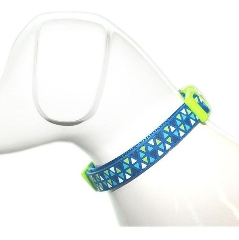 Collar Triángulo Azul Talla Xs Perro Mascan-1