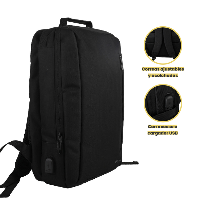 Mochila Notebook MANAGER 15,6" LEVO-3
