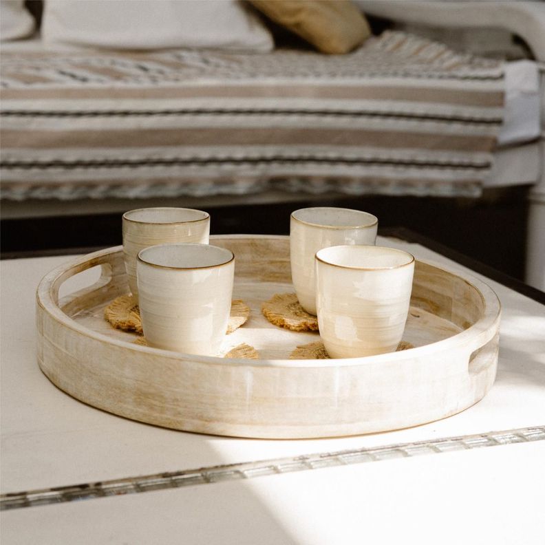 Set 4 Vasos Cerámica 270 ml Siena Simplit-1
