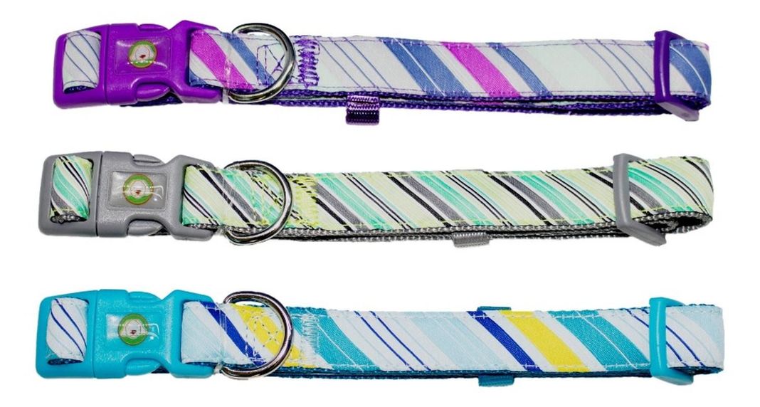 Collar Perro Diagonal S Verde Mascan-2