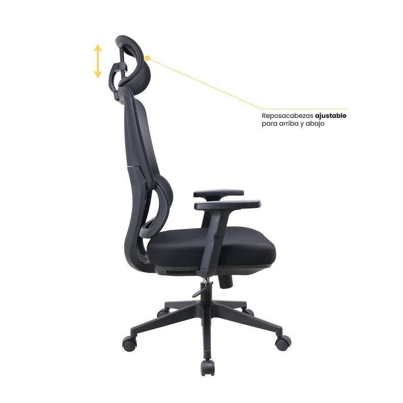 Pack 2 Silla Escritorio Oficina Ergonómica Ergotech LEVO-3