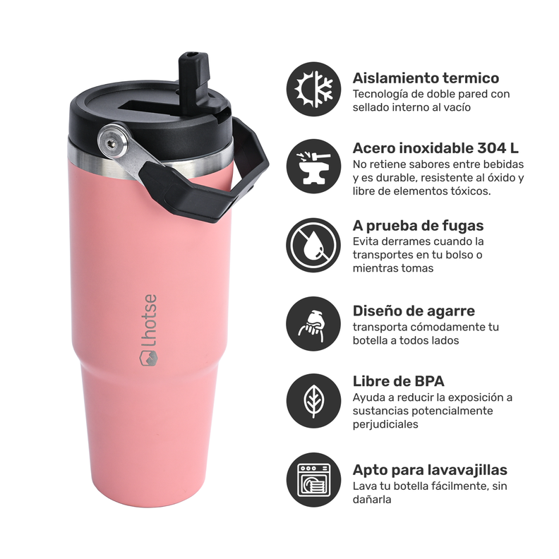 Botella Térmica Insulada Lhotse Travel Mug 900ml-1