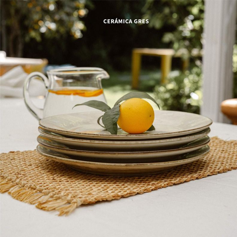 Set 4 Platos Fondo Cerámica 27,4 cm Siena Simplit-3